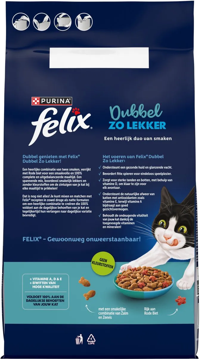 Felix Dubbel Zo Lekker Zalm & Zeevis - 16kg