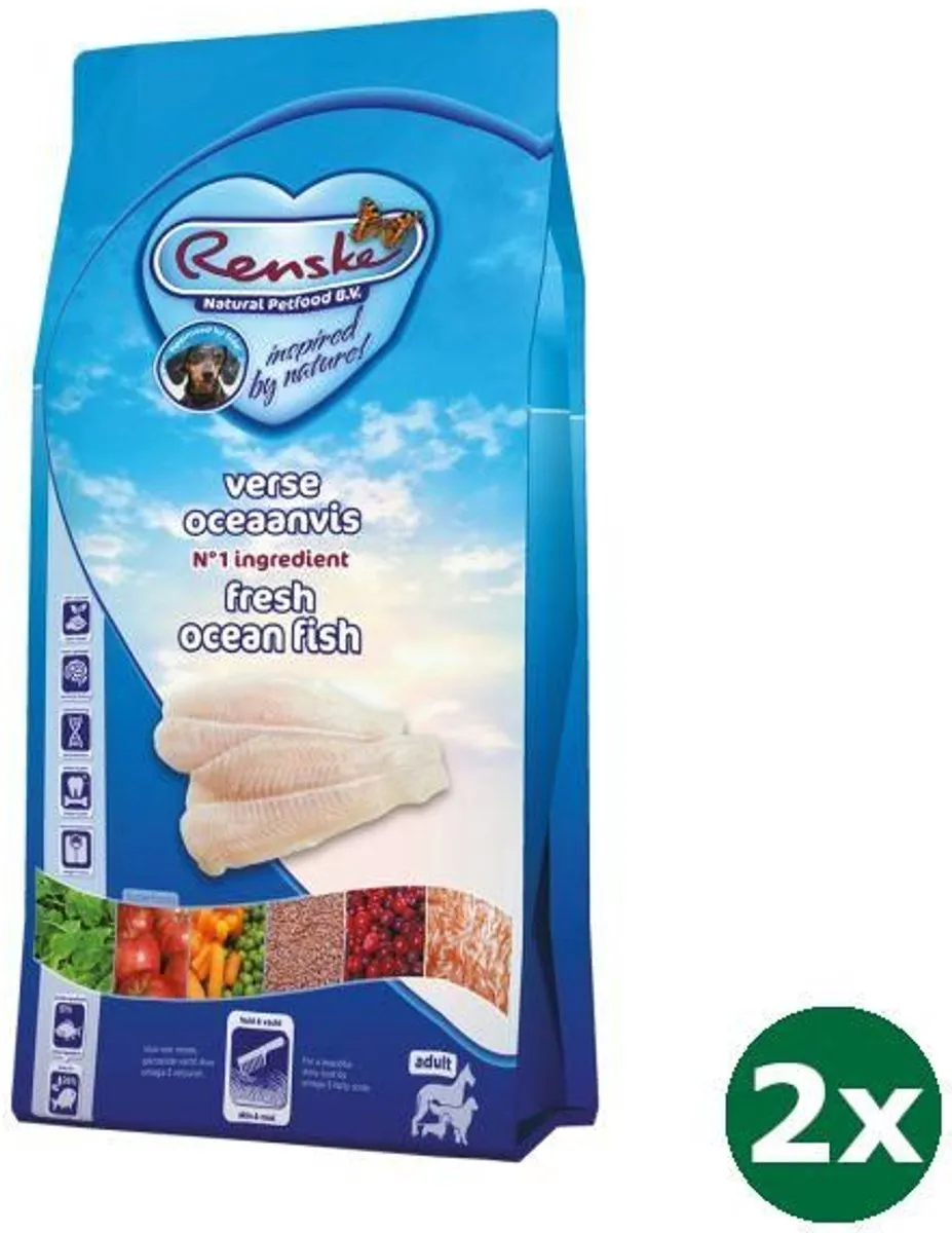 Renske Super Premium Adult Oceaanvis Hondenvoer 13kg