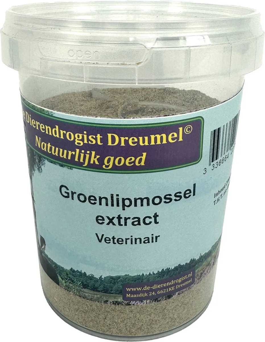 Dierendrogist Groenlipmosselextract 200g