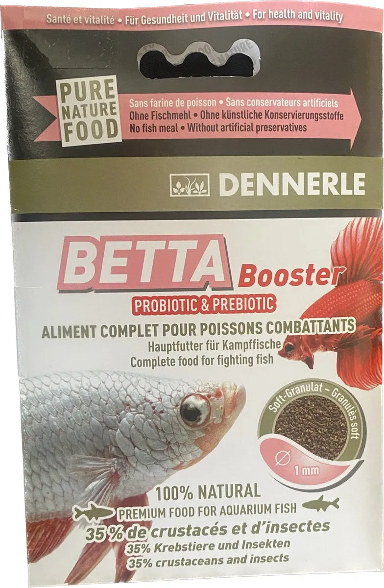 Dennerle Betta Booster Hoofdvoer 30ml