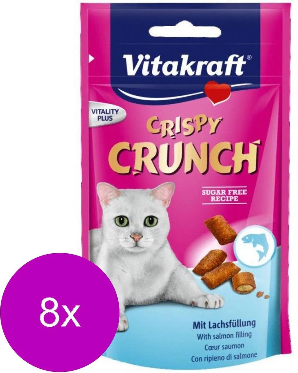 Vitakraft Beaphar Malt Bits Kattensnack 18x35g - Zalm - afbeelding 2 van 2