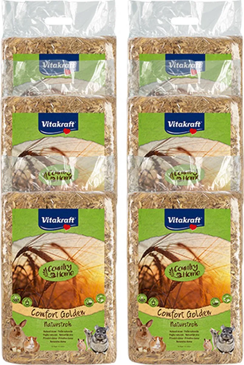 Vitakraft Comfort Golden Stro 6x1kg