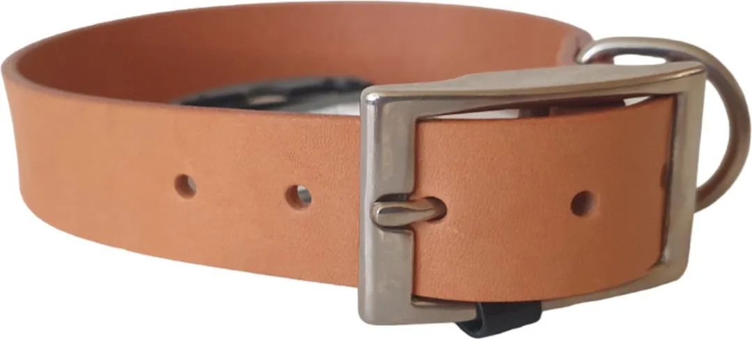 Ferplast Natural Hondenhalsband 37-45cm Kunstleer - Bruin