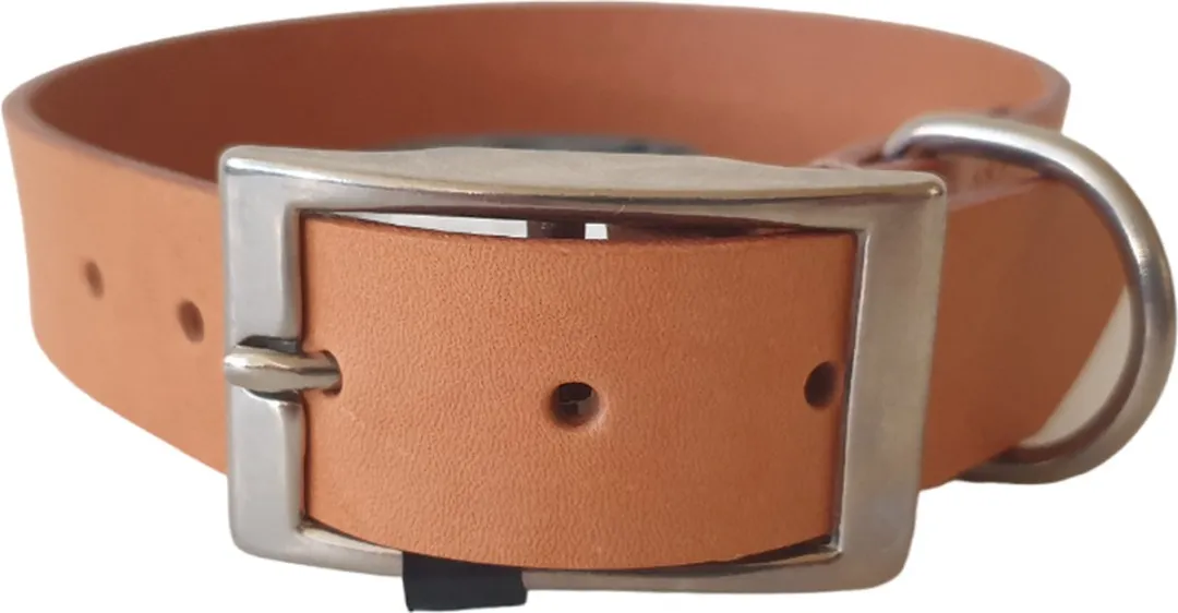 Ferplast Natural Hondenhalsband 37-45cm Kunstleer - Bruin