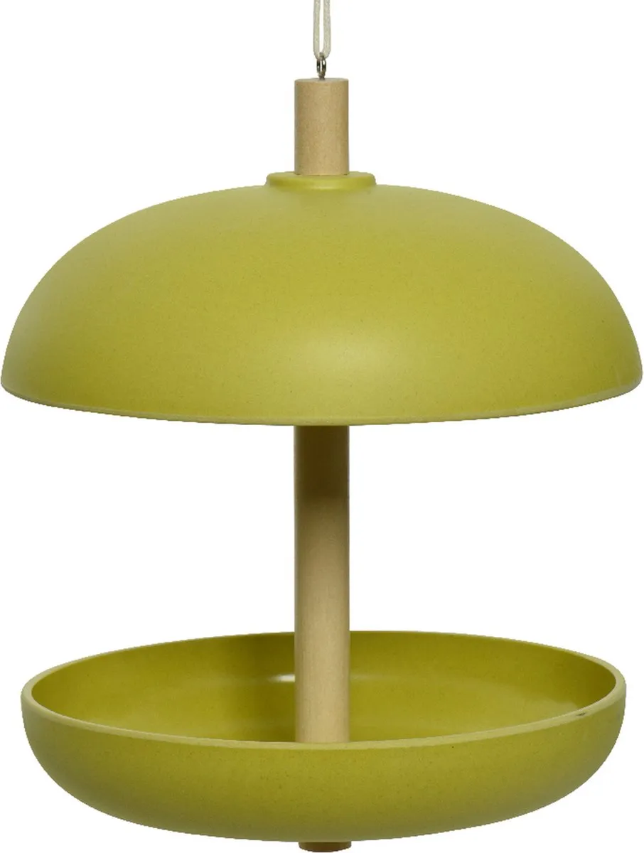 Decoris Hangend Vogelvoedersilo Bamboe - 2 Stuks - Groen