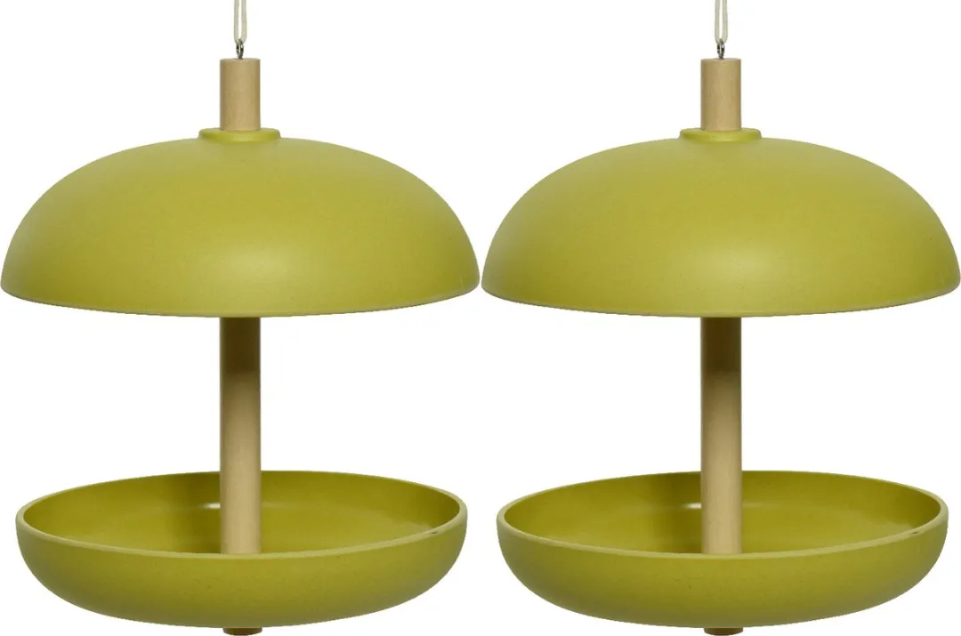 Decoris Hangend Vogelvoedersilo Bamboe
