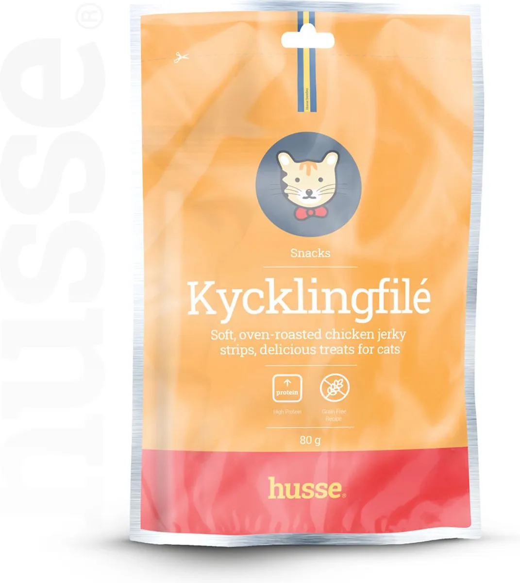 Husse Kat Kycklingfilé Snacks