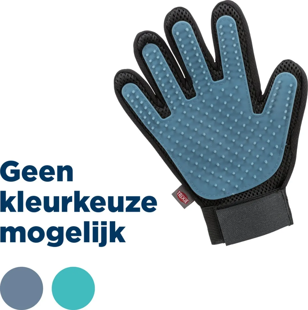 Trixie Vachtverzorgingshandschoen Blauw