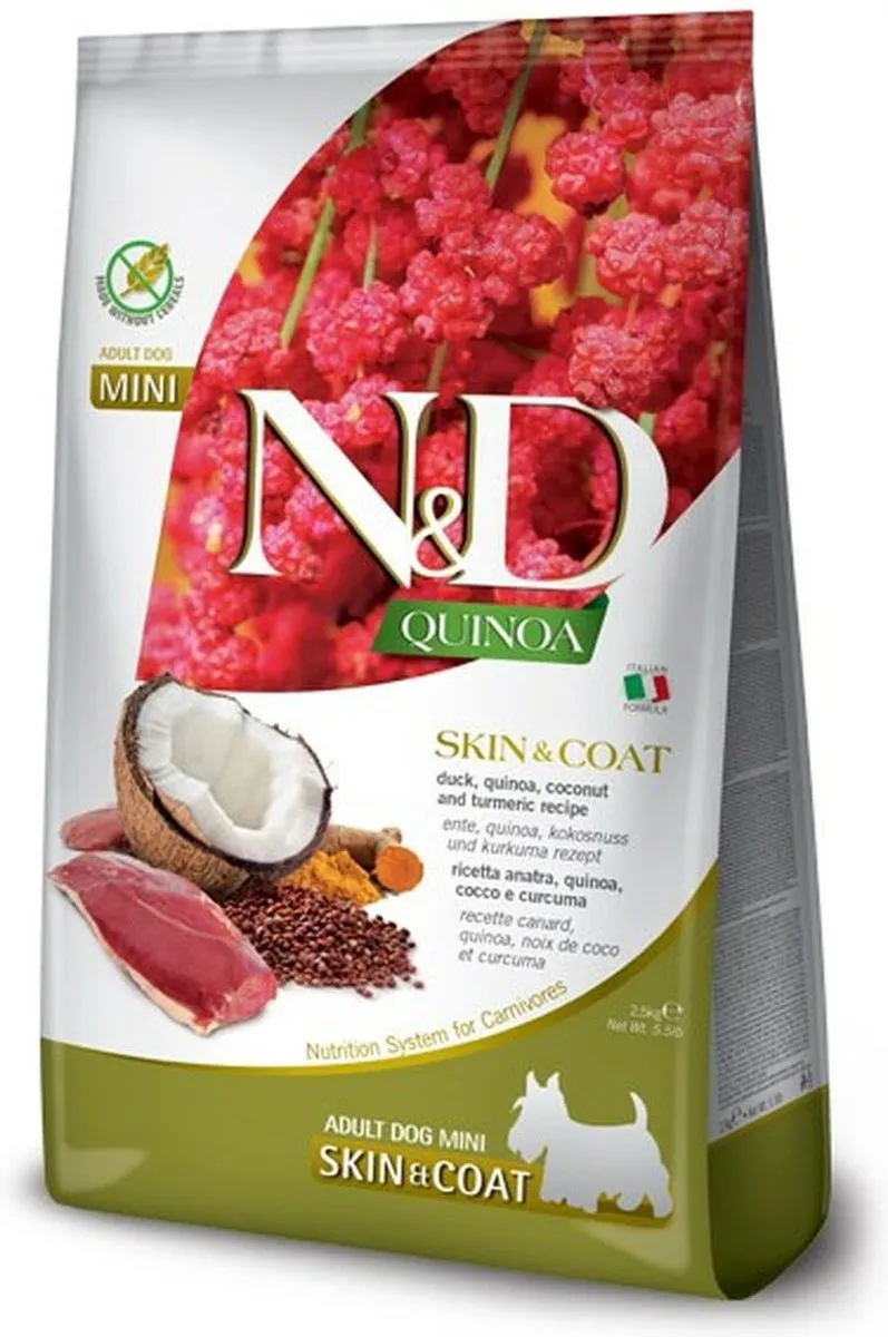 Farmina N&D Quinoa Duck & Coconut Adult Mini 800g