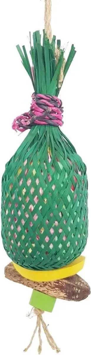 Parrots Toys Deluxe Forage Pineapple