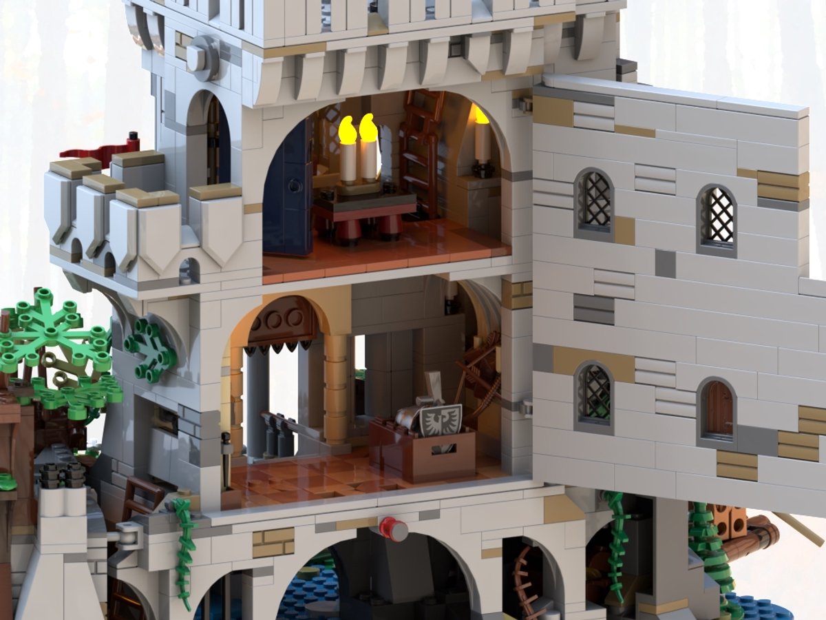 Lego Bricklink - 910001 - Castle in the forest