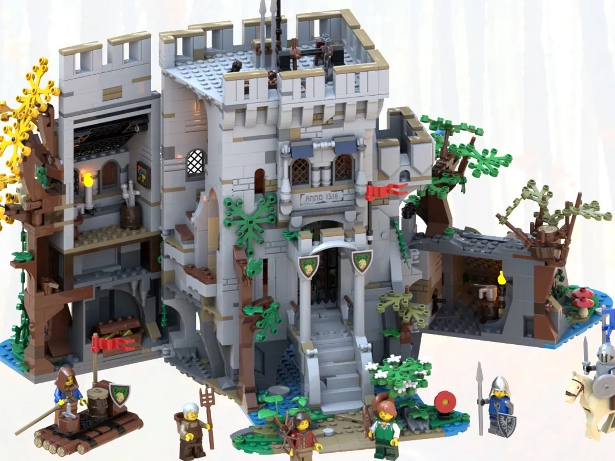 LEGO Castle in the Forest 910001 - 1957 Stukken