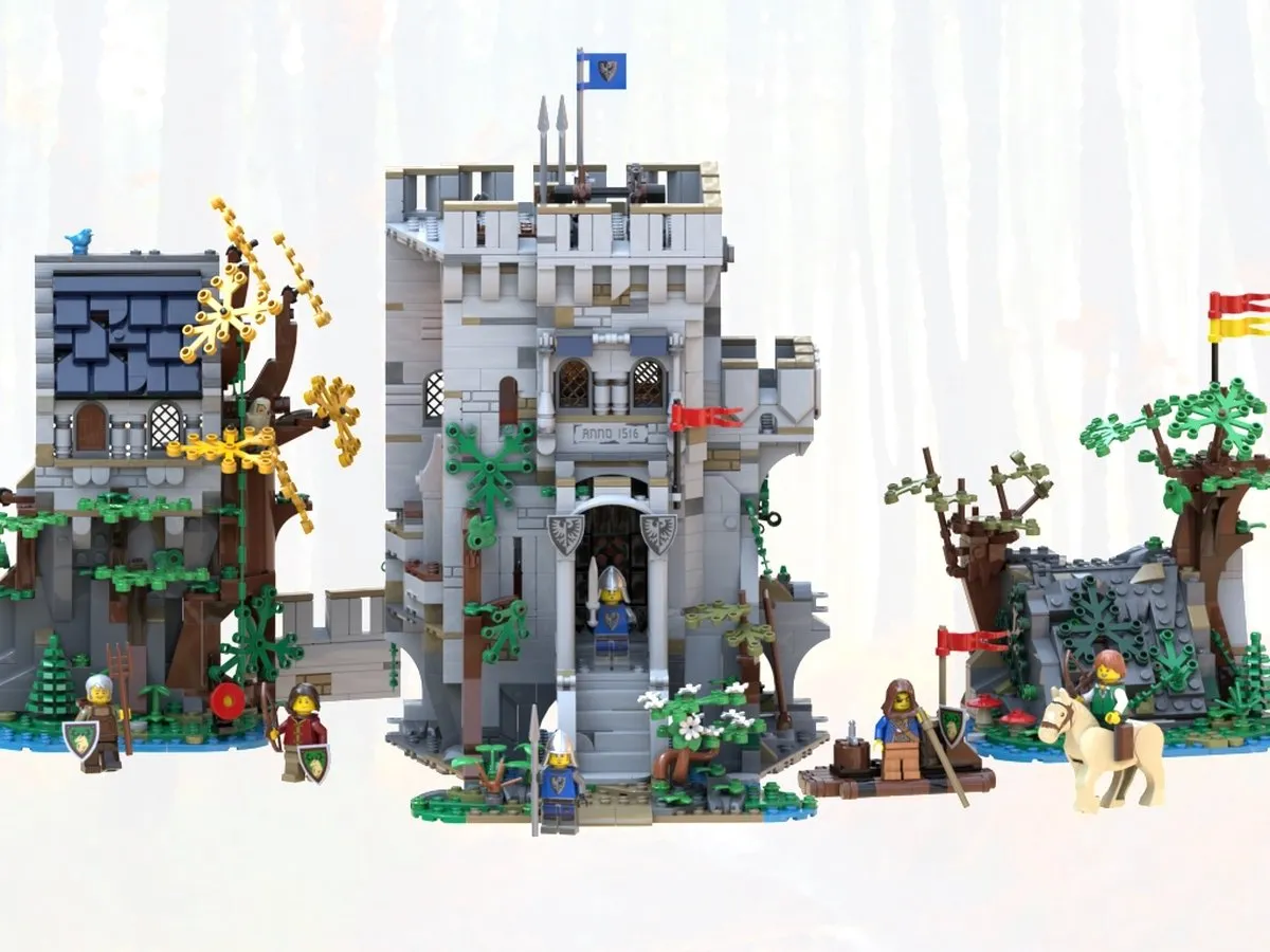 LEGO Castle in the Forest 910001 - 1957 Stukken