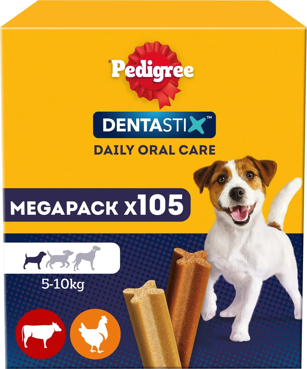 Pedigree Dentastix Kleine Hond Gebitsverzorging 105 Stuks