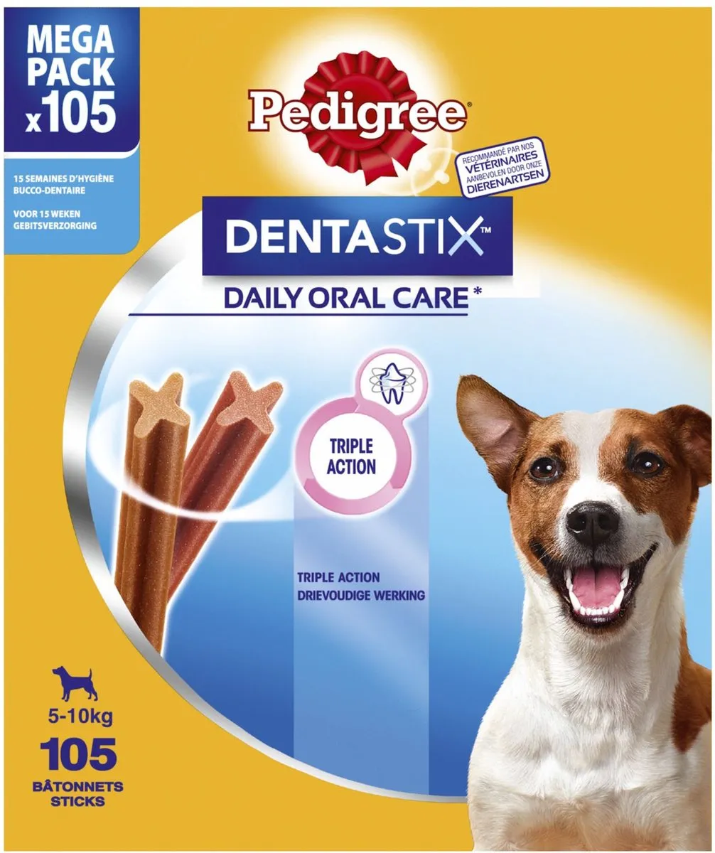 Pedigree Dentastix Kleine Hond Gebitsverzorging 105 Stuks
