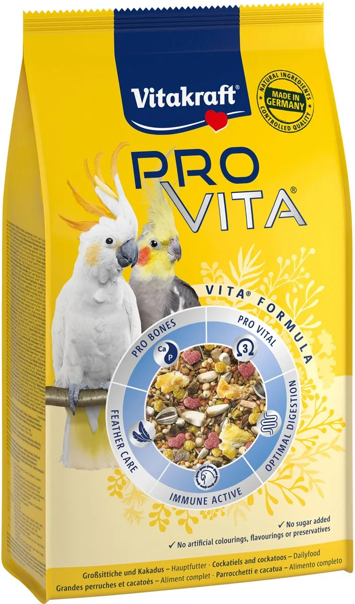 Vitakraft Pro Vita Valkparkiet Vogelvoer 750g