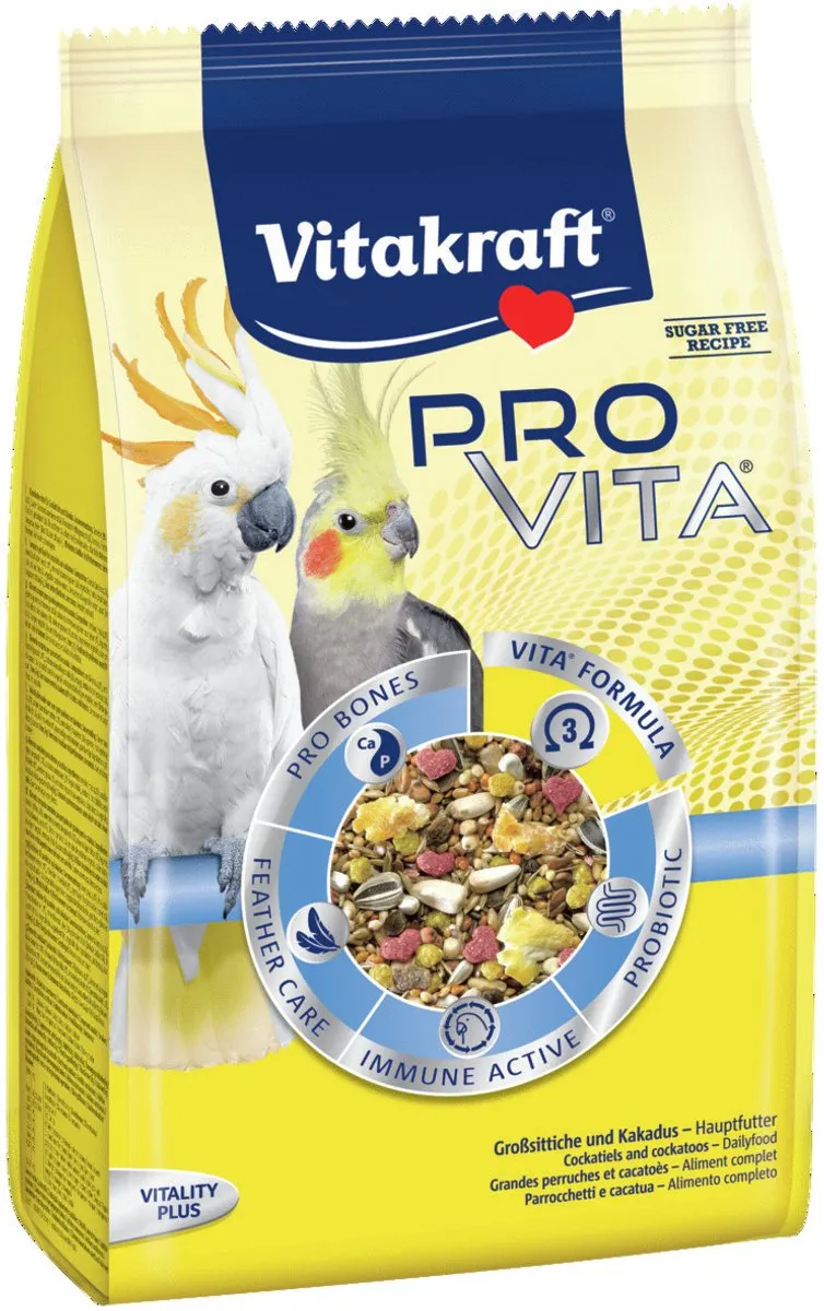 Vitakraft Pro Vita Valkparkiet Vogelvoer 750g