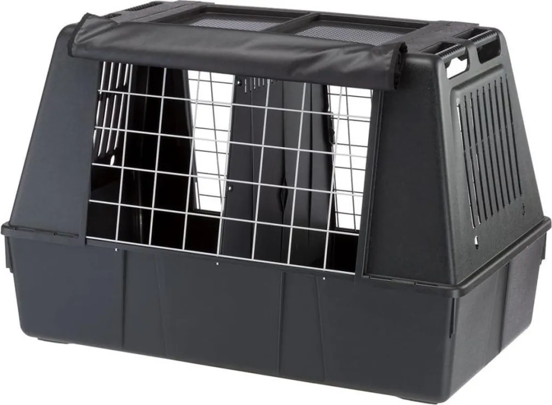 Ferplast Hondenkennel Atlas Car 100 - Zwart - afbeelding 6 van 6