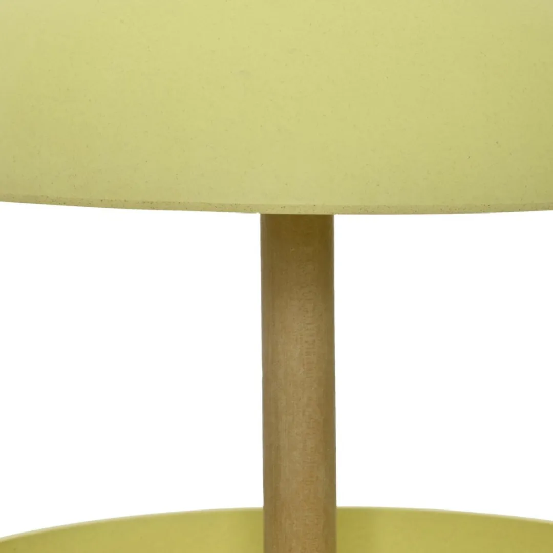 Decoris Vogelfeeder met Bad - Lichtgeel