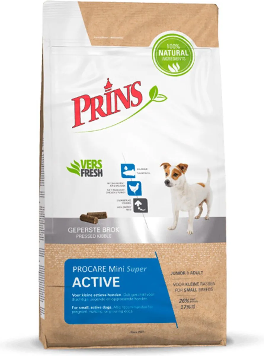 Prins ProCare Mini Super Active 15kg Wasmachine