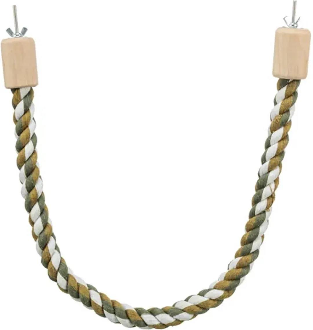 Trixie Zitstok Touw Groen 75x3cm - afbeelding 5 van 5