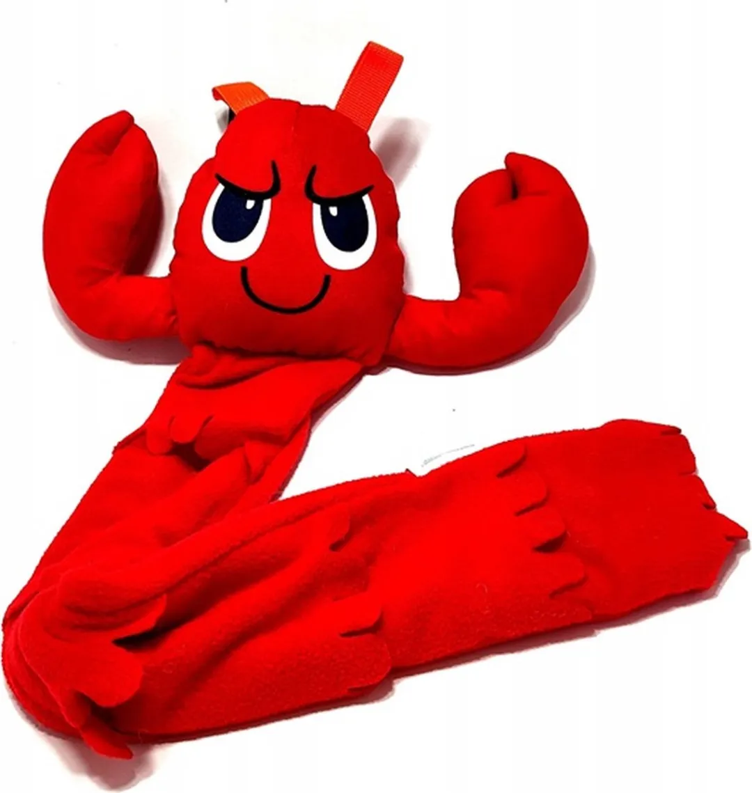Dog Toy Rode Knisperkrab 68cm