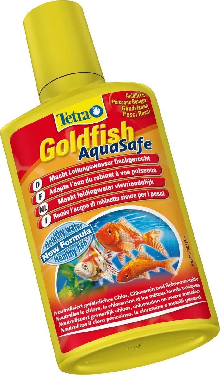 Tetra Aquasafe Goudvis Waterconditioner 250ml