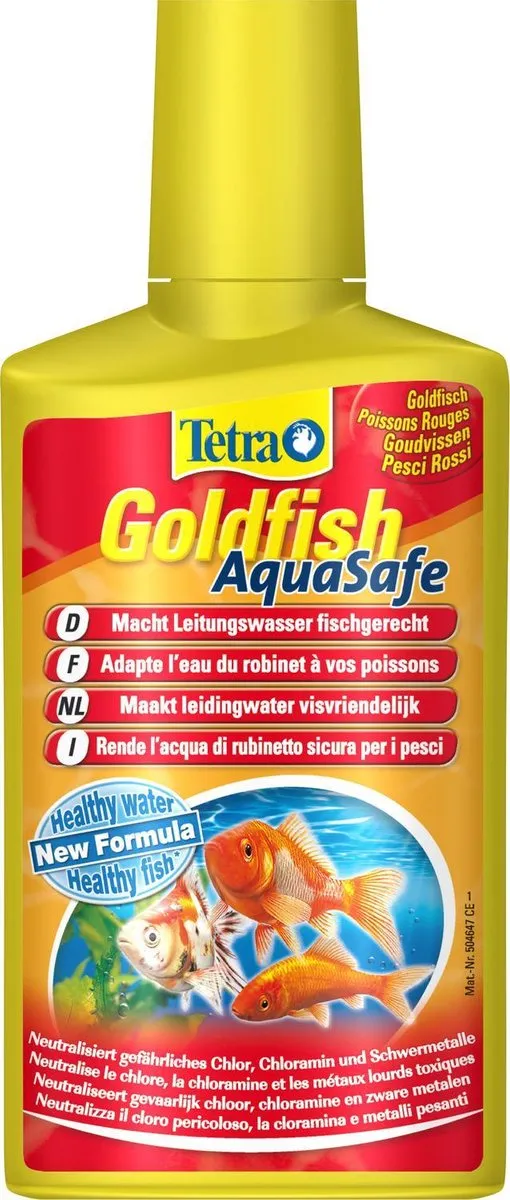 Tetra Aquasafe Goudvis Waterconditioner 250ml