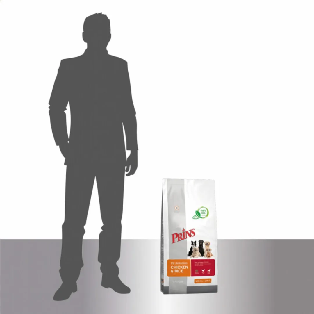 Prins Fit Selection Hondenvoer Kibbel 14kg - Kip & Rijst
