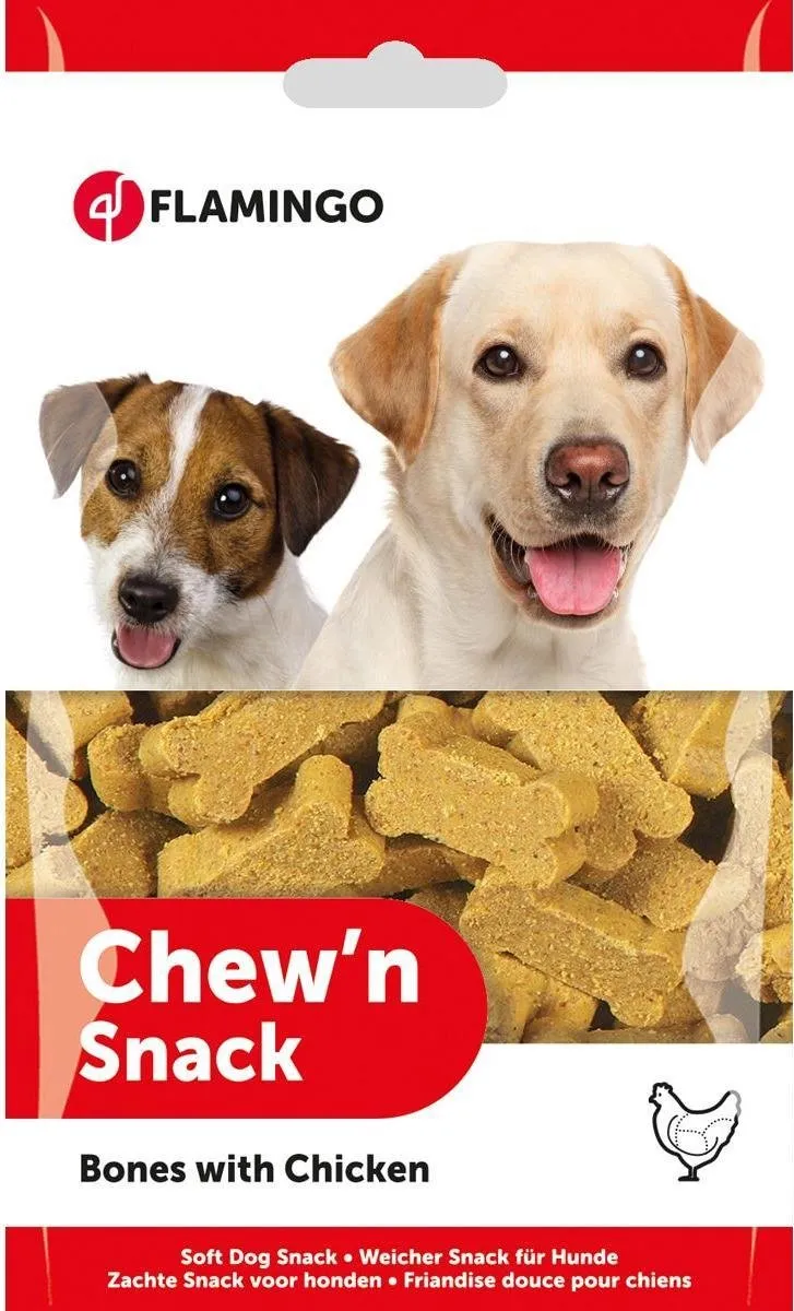 Flamingo Chewn Snack Bones Kip 150g