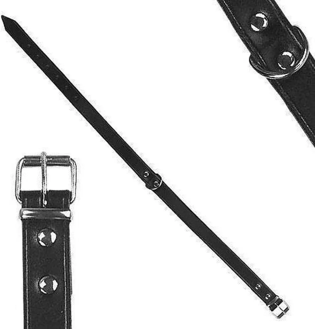Kerbl Lederen Halsband 22-28cm