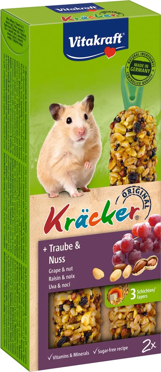 Vitakraft Hamster Kracker Noot Hamstersnack