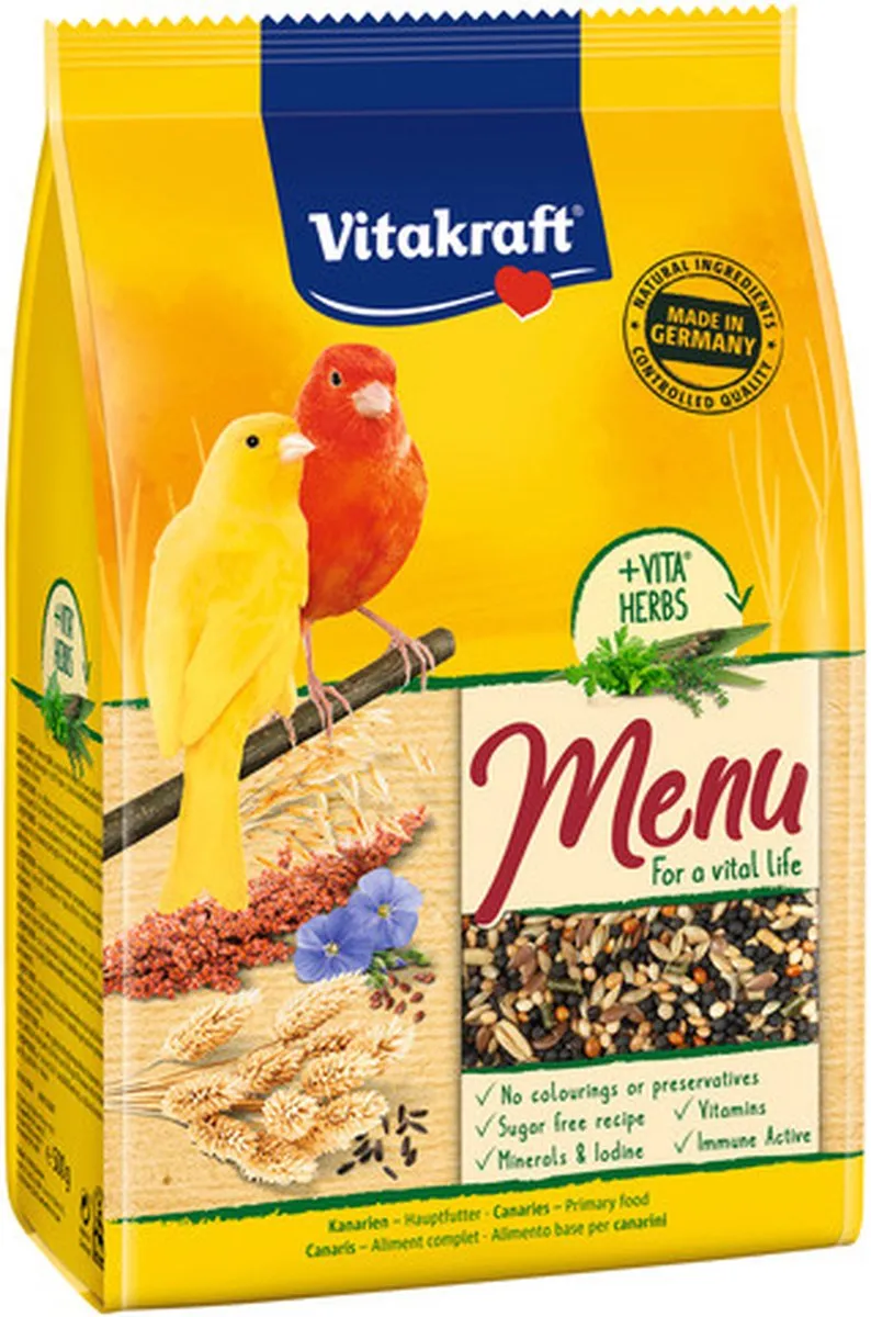 Vitakraft Kanaries Premium Menu Vogelvoer 1kg