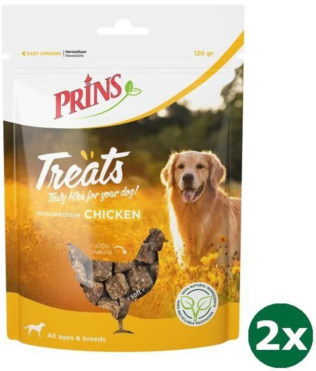 Prins Treats Kip 2x120g