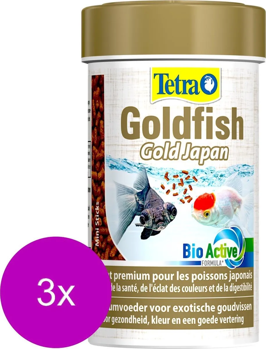 Tetra Visvoer Goldfish Gold Japan