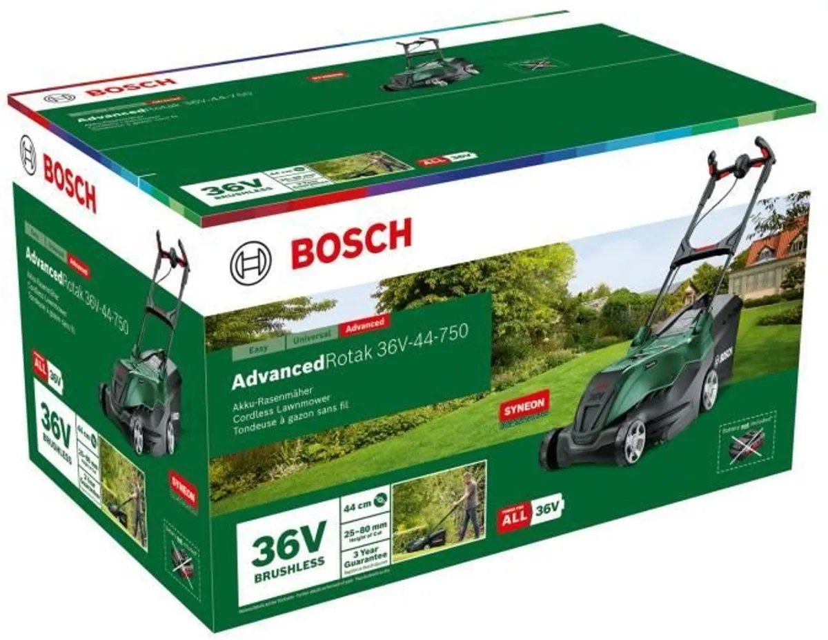 Bosch AdvancedRotak 36V-44-750 Accu-Grasmaaier - 50L
