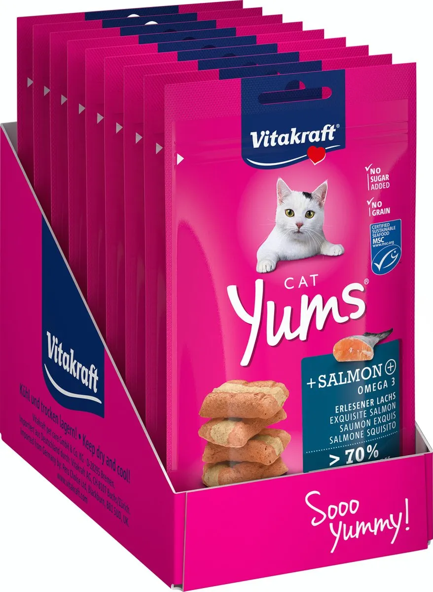 Vitakraft Cat Yums Zalm