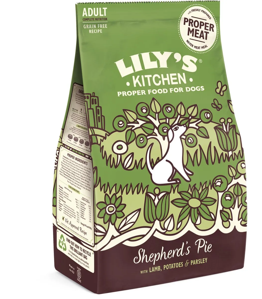 Lily's Kitchen Adult Lamsschapenvleespastei 1kg
