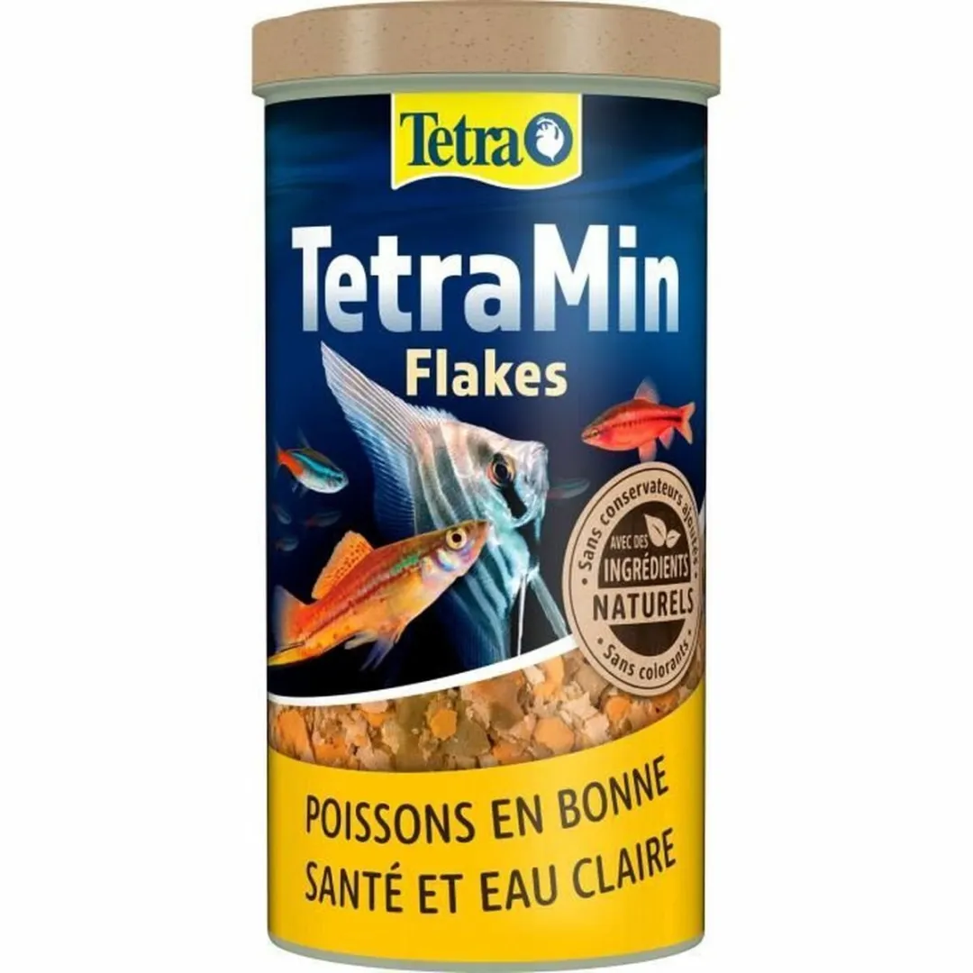 Tetra TetraMin Flakes Complete Voeding Tropische Vissen 1L