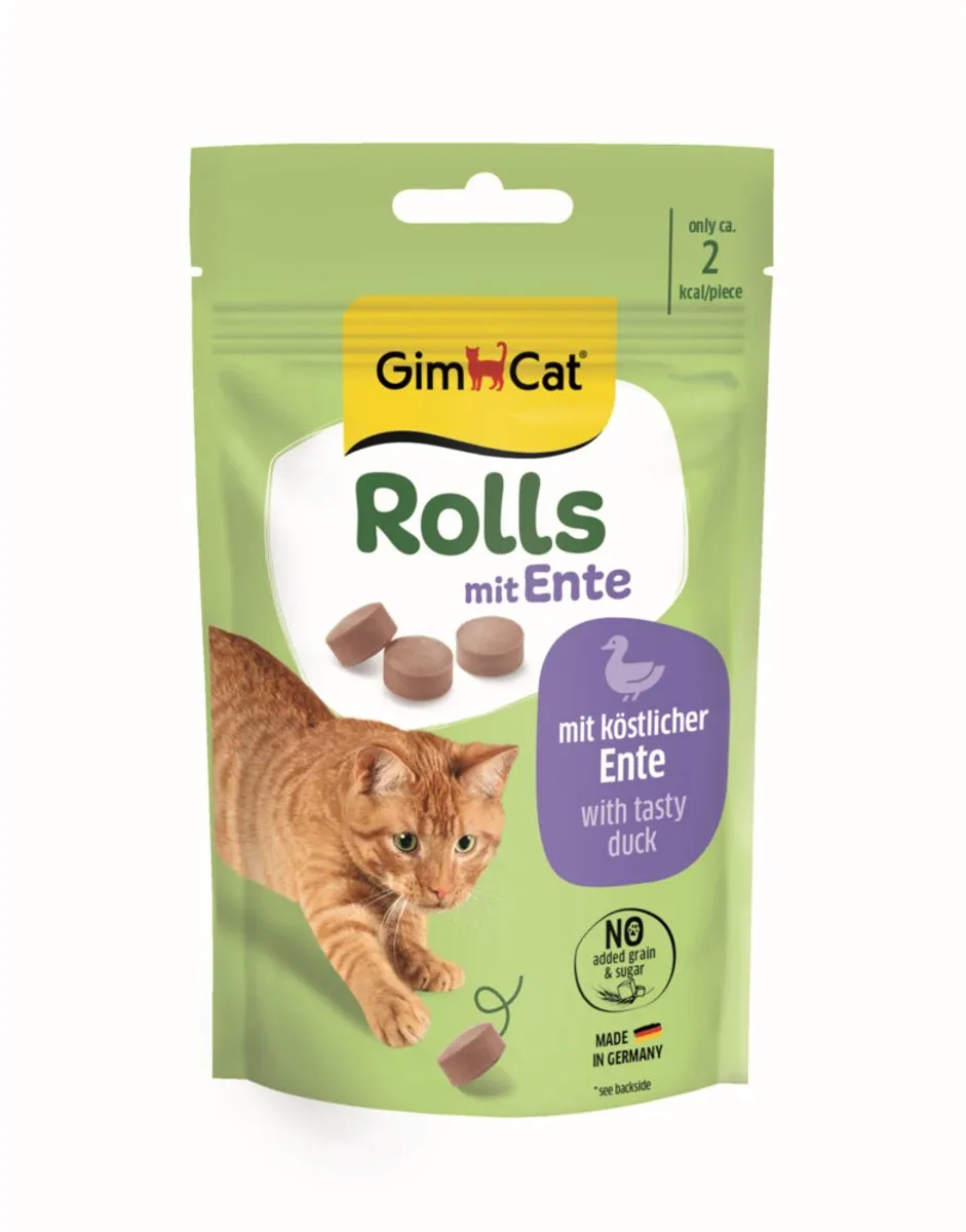 GimCat Rolls Kattensnack Eend