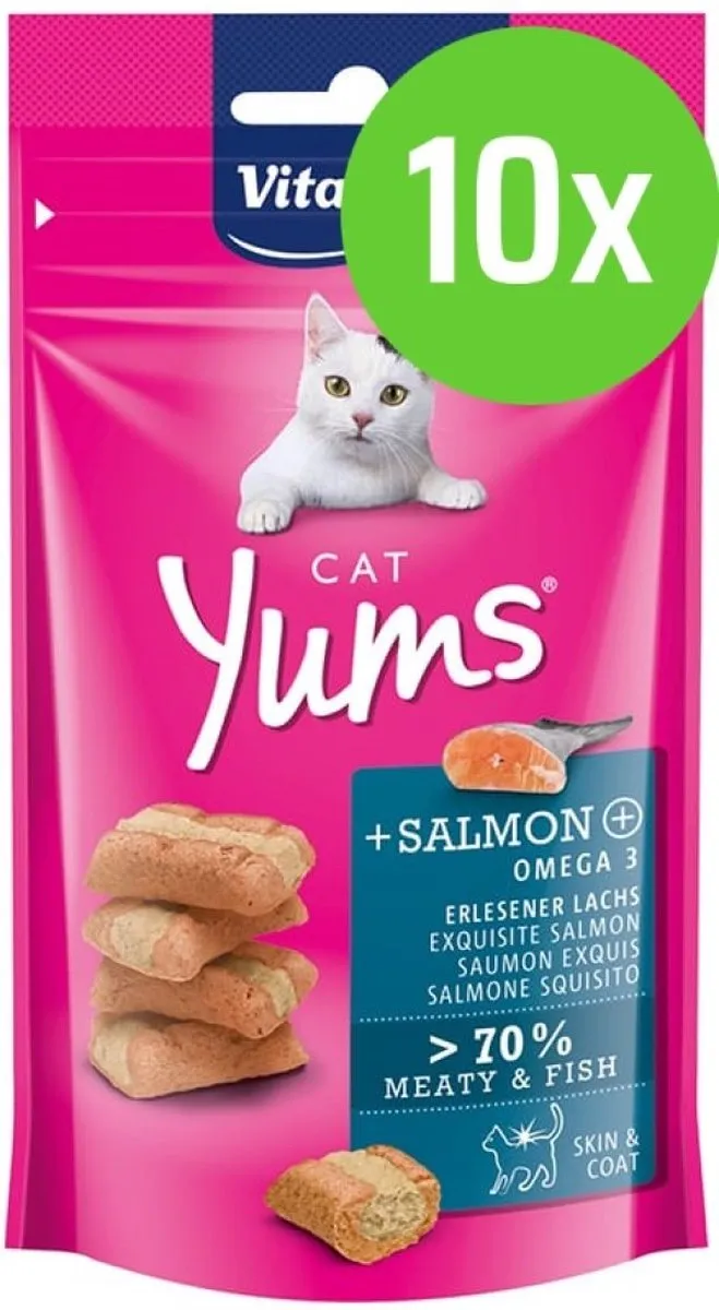 Vitakraft Cat Yums Zalm Kattensnack