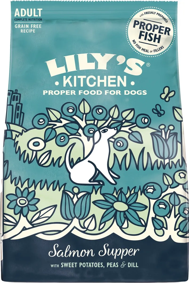 Lily's Kitchen Salmon Supper Hondenvoer - 1 Stuk