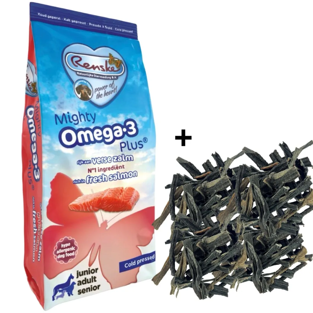 Renske Mighty Omega Plus Zalm Hondenbrokken