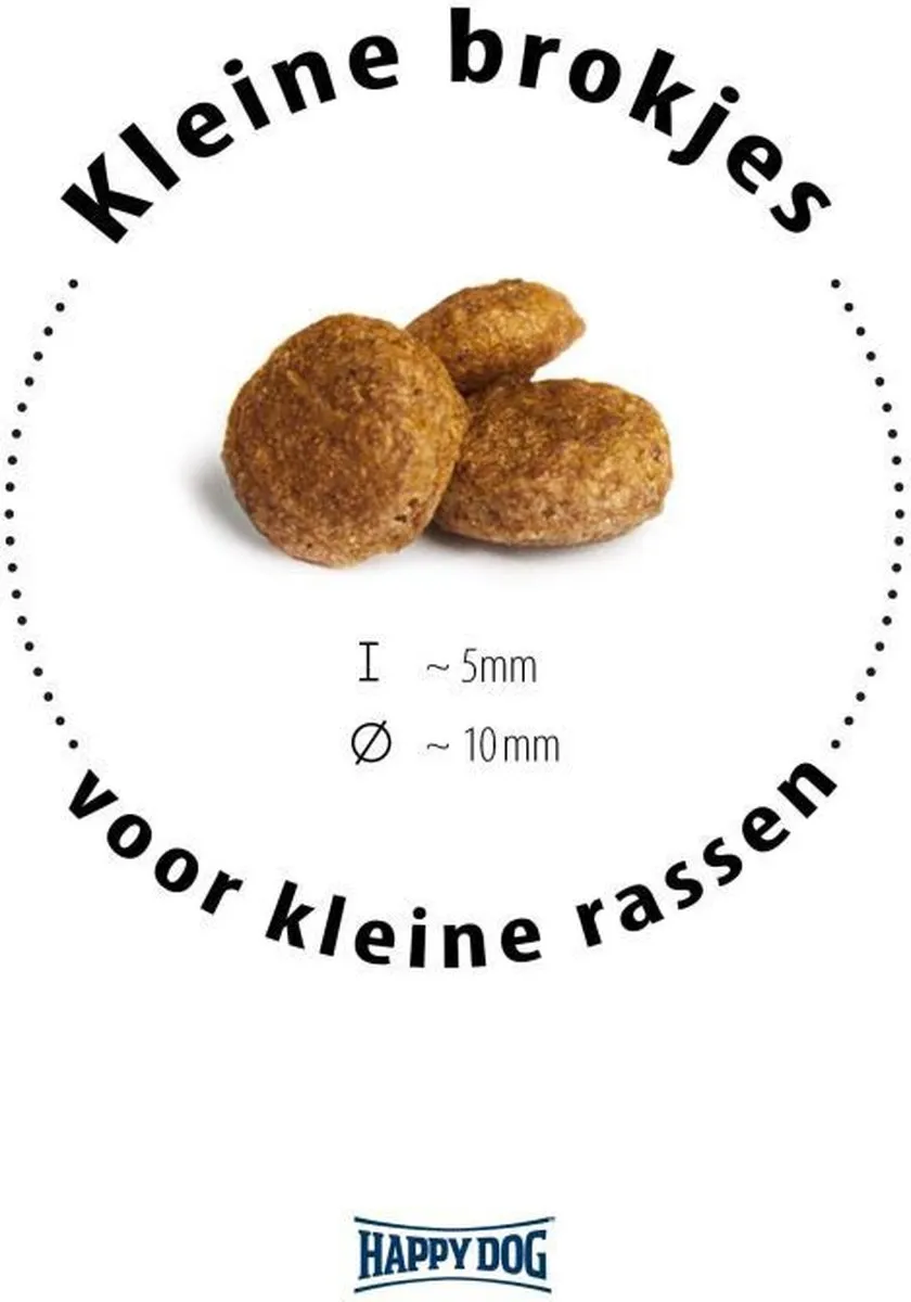 Happy Dog Sensible Mini Toscana - Eend & Zalm 800g