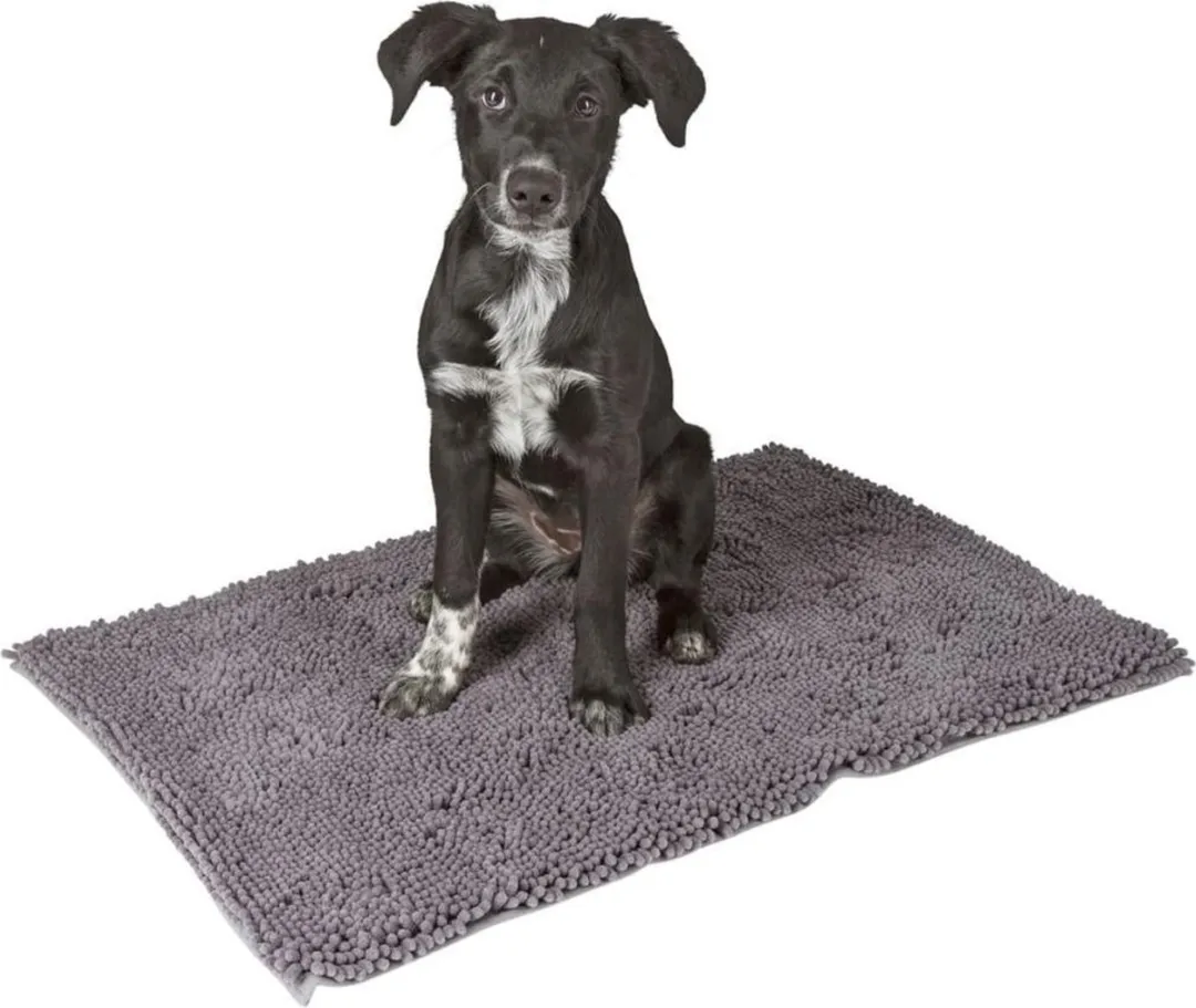 Kerbl Droogloopmat Superbed 80x50cm - Donkergrijs - afbeelding 5 van 6