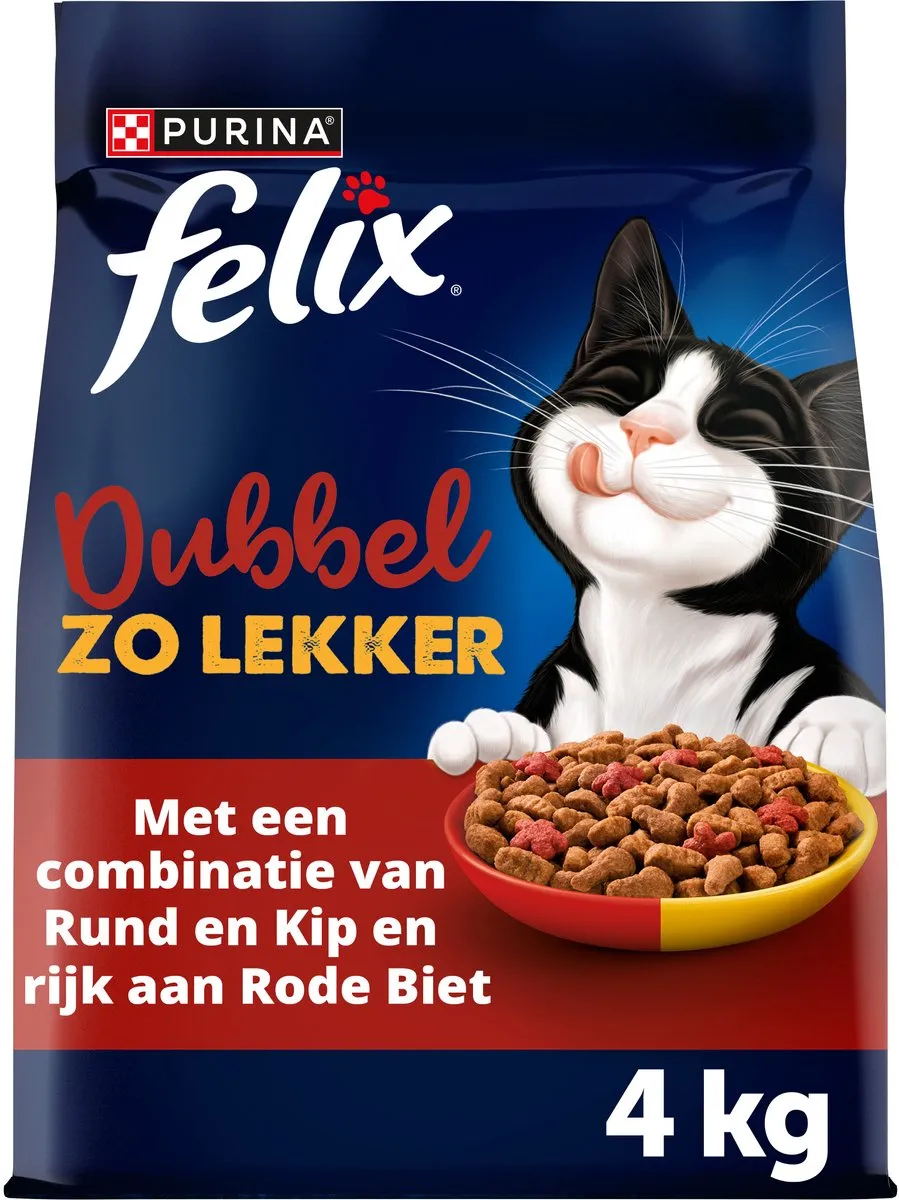 Felix Dubbel Zo Lekker Rund & Kip 16kg