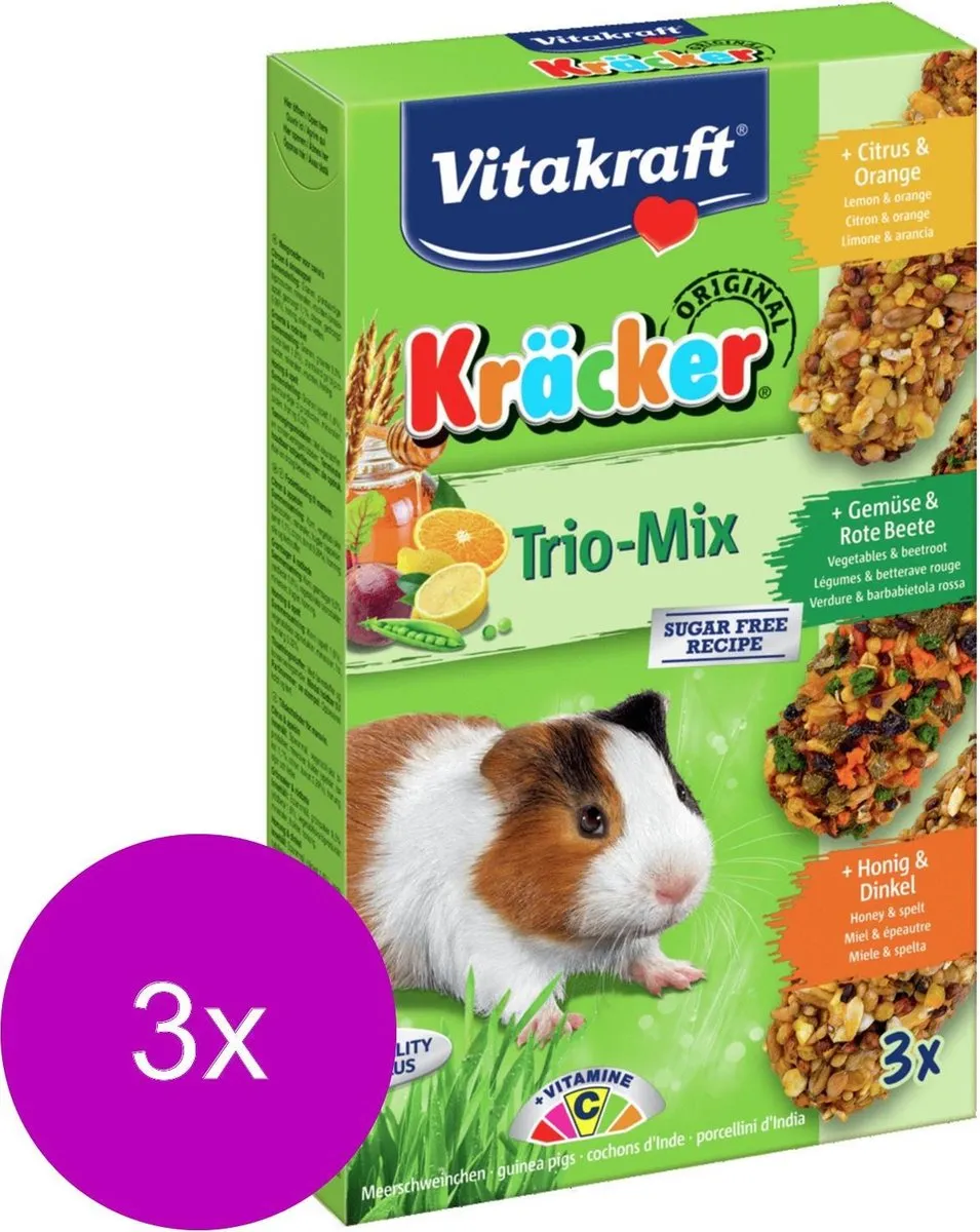 Vitakraft Cavia Kracker 3in1