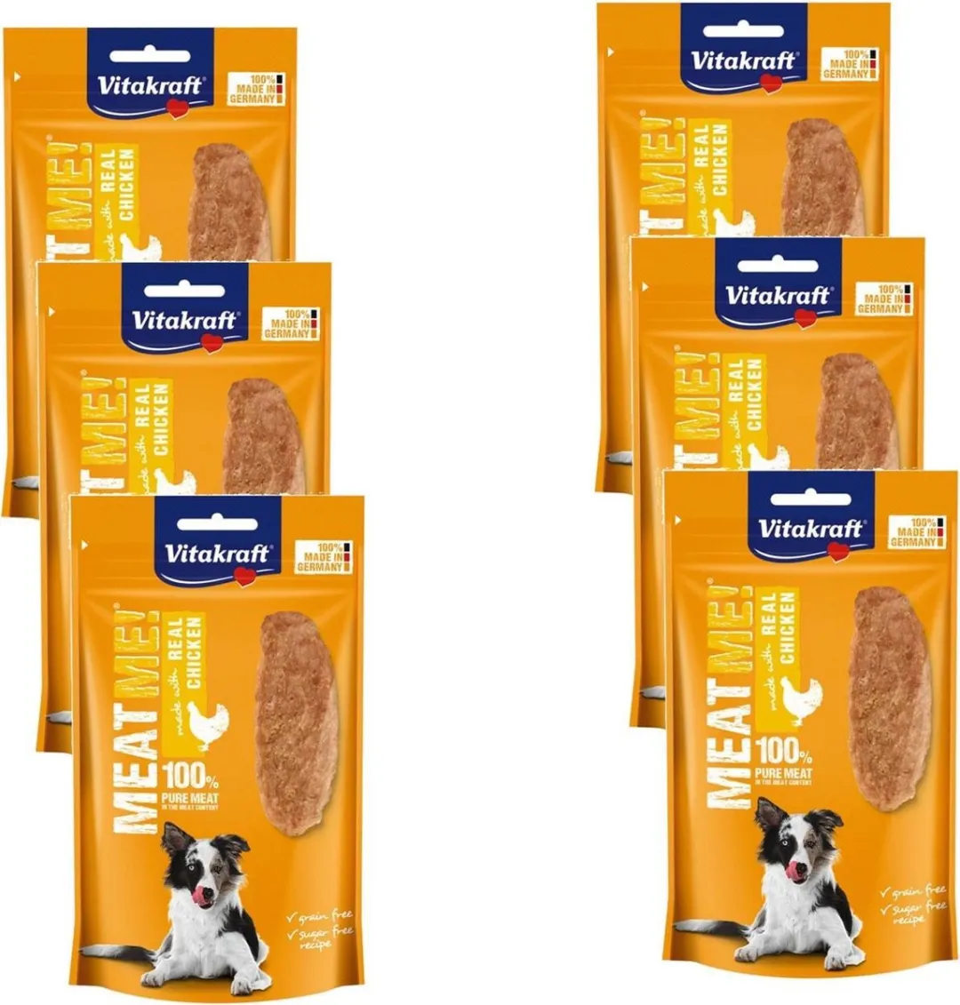 Vitakraft Meat Me! Hondensnacks Kip - 6 Stuks