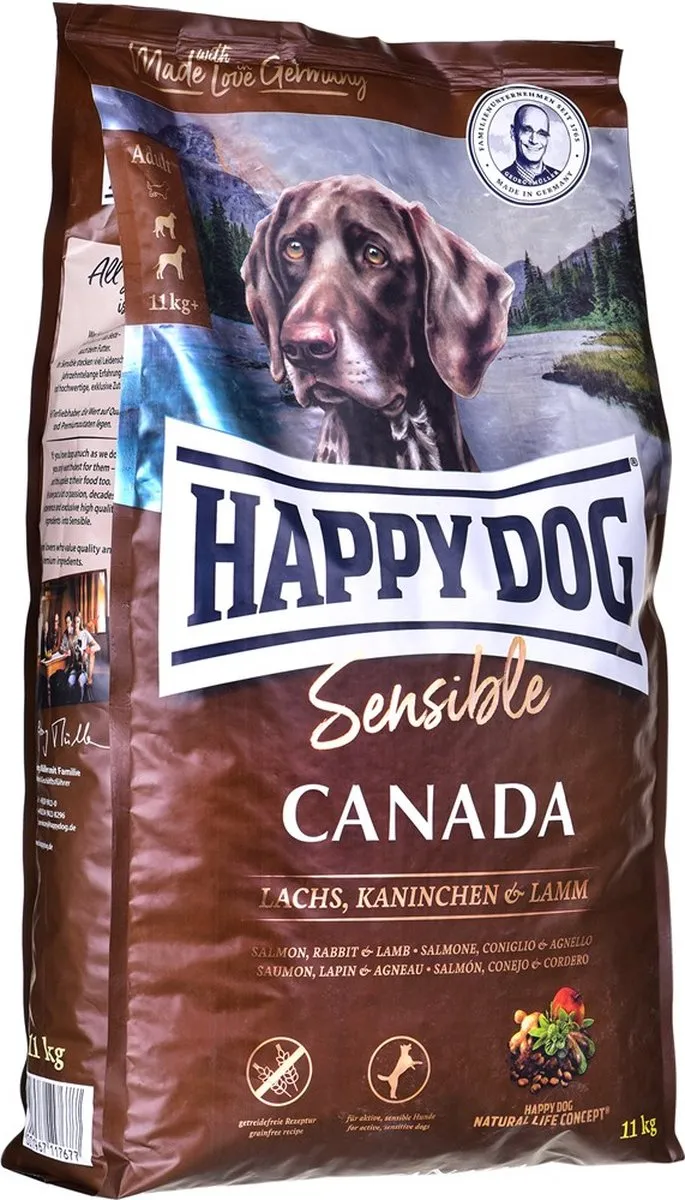 Happy Dog Grain Free Sensible Canada 11kg