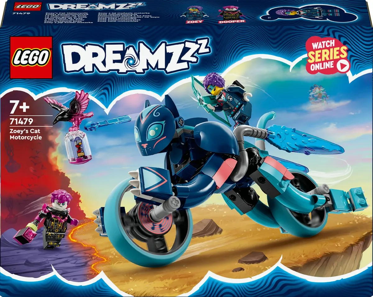 LEGO DREAMZzz Zoey's Kattenmotor 71479